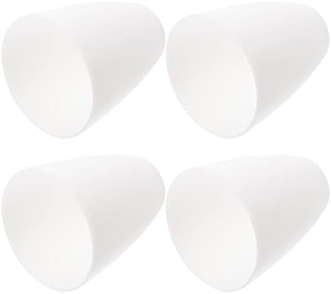 4 יחידות ביתי פלסטיק אהיל חלבי גלוב אהילים הולם מנורה, אור כיסוי,תקרת תליון אור כיסוי