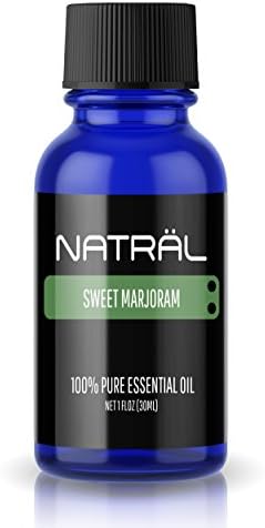 Naträl Sweet Marjoram, שמן אתרי טהור וטבעי, בקבוק 1 אונקיה גדול