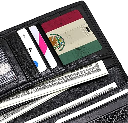רטרו מקסיקו דגל USB כונן פלאש כונן אשראי עיצוב כונן הבזק USB כונן זיכרון מותאם אישית מקש מקל 32 גרם