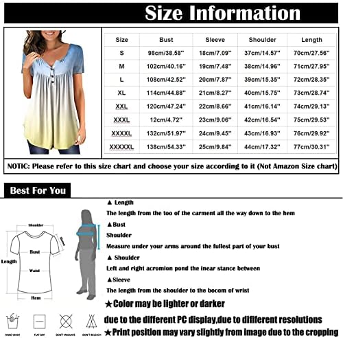 צמרות עבודה של Akollsppnsy לנשים 2023 חולצות צווארון כפתור שרוול קצר עובדות חולצות פלוס גודל לנשים בתוספת