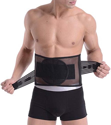 GXFWJD התייצב סד גב גדול יוניסקס המותני סד גב תחתון וחגורת תמיכה בחגורת תמיכה בגב התחתון להקלה