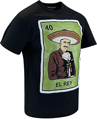 חולצה אל ריי דה מקסיקו גברים של חולצה אגדה מקסיקני זינגר כרטיס טי
