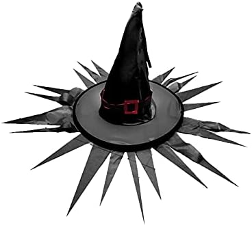 2 יחידות ליל כל הקדושים מכשפה כובע מסיבת קישוט אבזרי רוח רפאים כובע
