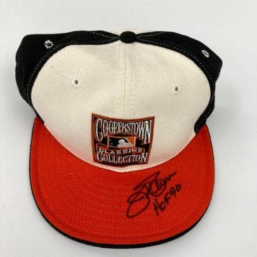 ג'ים פאלמר חוף 1990 חתום על בולטימור אוריולס כובע בייסבול JSA COA - כובעי MLB עם חתימה