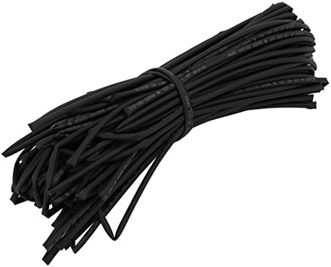 חום AEXIT ציוד חשמלי צינור צינור עטיפת חוט עטיפה שרוול כבל 30 מטר באורך 2.5 ממ DIA שחור שחור