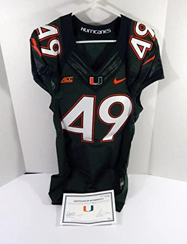 2014 Miami Hurricanes 49 משחק השתמש