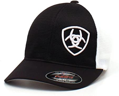 אריאת פלקספיט 360 מגן שחור לבן כובעי כובע 300039001