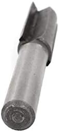 X-DREE 1/4 X 3/8 נגר 2 חלילים של נתב ישר כלי חותך חותך חותך (1/4 '' X 3/8 '' HERRAMIENTA DE HARDWARE