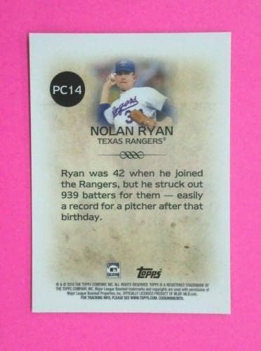 Nolan Ryan 2010 Topps Legends Platinum Chrome Card PC14 Ranger