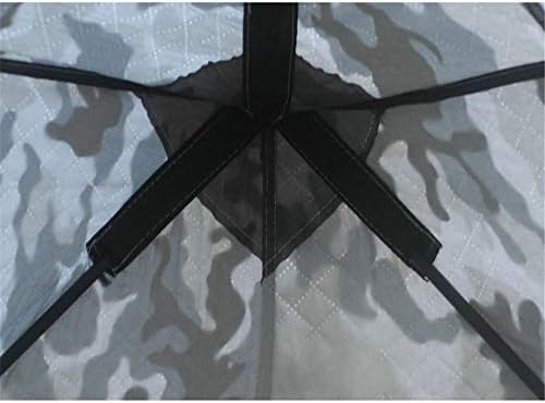 אוהל קמפינג מעובה הסוואה מוקפצת בהסוואה כותנה הגנה קרה עם חלונות ניתנים לניתוק וטיולים חיצוניים נשיאה
