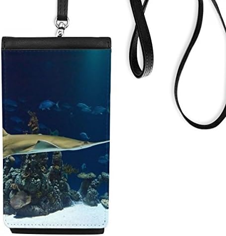 Ocean Ray Skate Scient Nature תמונה טלפון ארנק ארנק תלייה כיס נייד כיס שחור