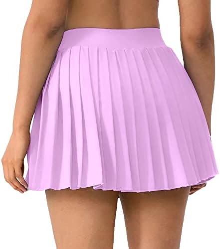 חצאיות טניס לנשים Coorun Women Skorts Skorts חצאיות קפלים חצאית ספורט עם מכנסיים קצרים מיני גולף סקורט