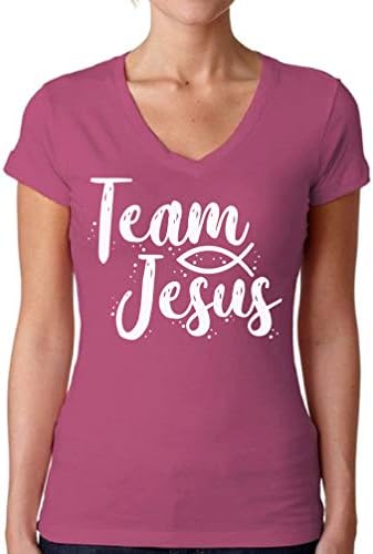 סגנונות מסורבלים צוות חולצות לבנות ישו כריסטיאן נגד חולצת צוואר לנשים מתנות ישו