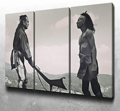 גדול קיר אמנות 3 חתיכות האחרון של מוהיקנים פוסטר הדפסי שחור ולבן בד ציור תמונות מתנות יצירות אמנות