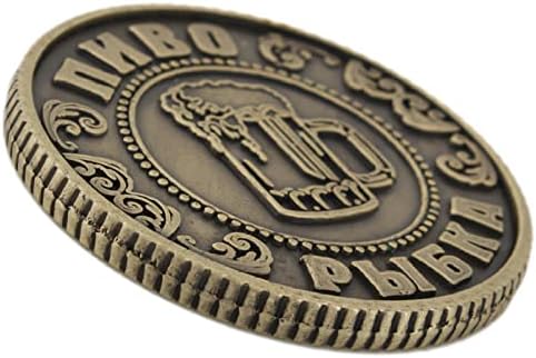 קופסת מתנה ייחודית. מַטְבֵּעַ. מלאכת מתנה למתכת מטבעות מטבעות רוסיה