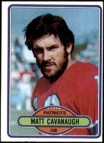 1980 Topps 99 מאט Cavanaugh New England Patriots VG/Ex Patriots Pittsburgh
