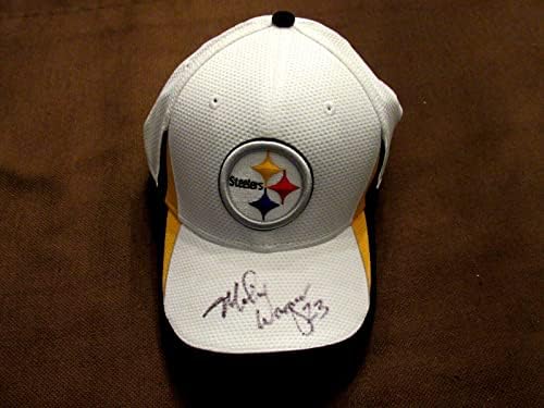 מייק וגנר 23 4x SBC Pitt Steelers HOF חתום Auto NFL NFL חדש ERA Pro Hat CAAP JSA - כובעי NFL עם