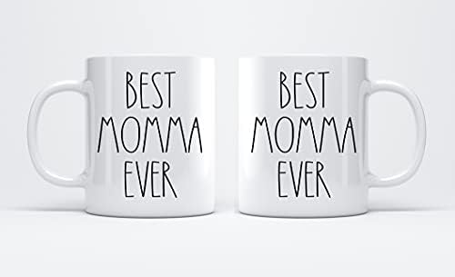 אמא הטובה ביותר אי פעם ספל קפה-מתנות לחג המולד-אמא מתנות יום הולדת ספל קפה-יום האב / יום האם