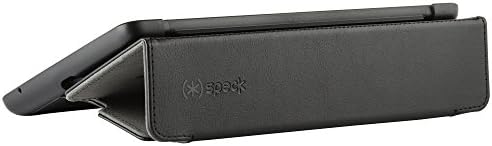 מוצרי Speck StyleFolio Case ועמדו עבור Verizon Ellipsis 8 HD, שחור/צפחה אפור, 85744-B565