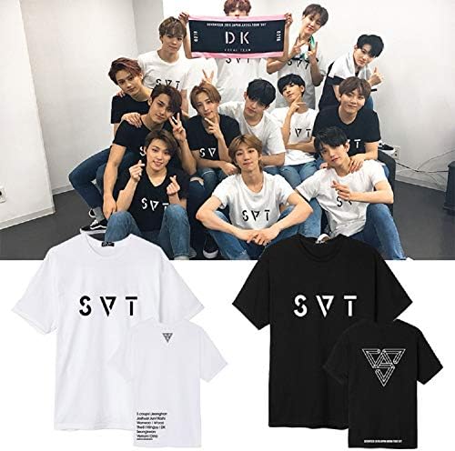 MainLead Kpop Seventeen 17 חולצת טריקו יפן ארנה SVT קונצרט TSHIRT THERT TEAT TEE