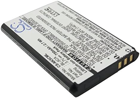 סוללת קמרון סינו עבור Banno GT03B P / N: 750mAh / 2.78Wh Li-ion