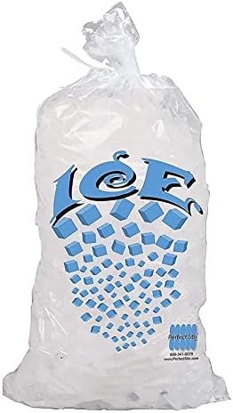 שקית קרח סטיקס מושלמת 10 ט-100 שקית קרח עם מארז עניבה טוויסט, 10 פאונד וויקן רמקו 63005 סקופ יד מפלסטיק מקודד