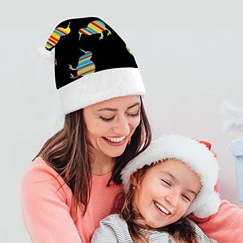 טאבי קיווי ציפור חג המולד כובעי בתפזורת מבוגרים כובעי חג המולד כובע לחגים חג המולד ספקי צד