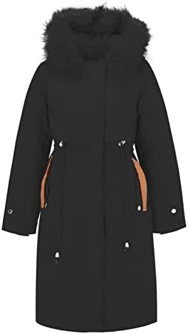 מעיל ז'קט ארוך סתיו נשים וחורף בצבע אחיד רופף ברדס מעיל אחד שלוש דרכים ללבוש פייזלי מעובה ארוך
