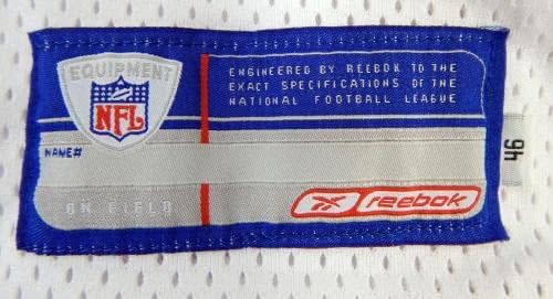 2006 פיטסבורג סטילרס אנדי שנץ 46 משחק הונפק ג'רזי לבן 46 DP21121 - משחק NFL לא חתום בשימוש גופיות