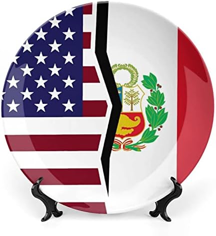 דגל אמריקאי ופרואני עיצוב וינטג