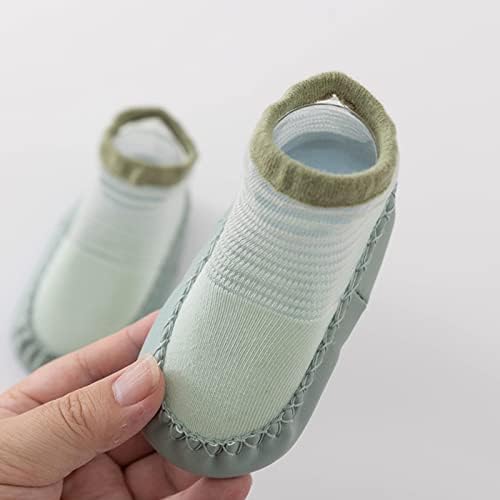 נעלי פעוטות של Sikye תינוק נעלי פעוטות יחיד רכות מפוספסים חלולים נושמים ללא החלקה על נעלי נעליים