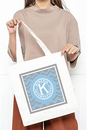 receklife.store kiwanis תיק קניות קנבס בינלאומי, תיק שוק לשימוש חוזר
