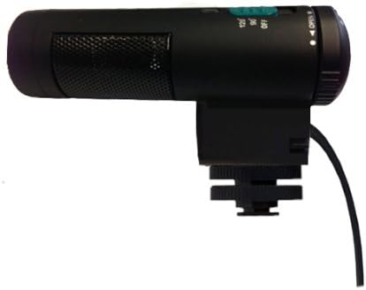 מיקרופון מעבה סטריאו אלקטרוני עם שמחה קדמית עבור Canon Vixia HF G10