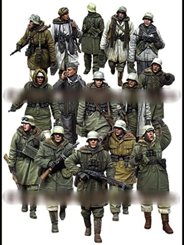 נוער טוב 1/35 מלחמת העולם השנייה גרמנית חטיבת חיל רגלים שרף חייל דגם אינו מורכב ולא צבוע מיניאטורי