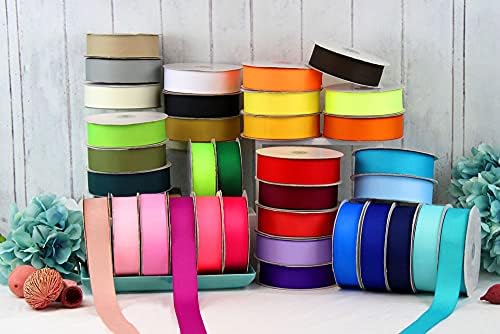 רעיונות יצירתיים סרט Grosgrain מוצק, 1-1/2 אינץ 'על 50 מטרים, כחול מלכותי