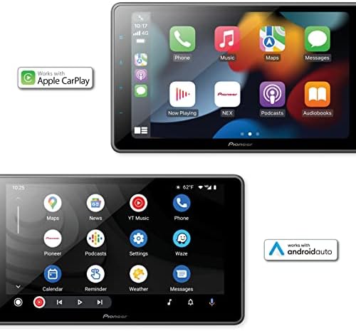 חלוץ DMH -WT3800NEX 9 - Android Auto, Apple Carplay, Bluetooth - מקלט מולטימדיה מסוג צף
