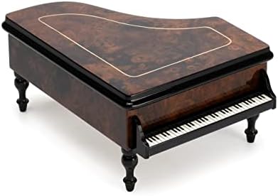 מדהים 30 הערה קלאסי סגנון פסנתר כנף מוסיקה תיבת-קנון ב ד