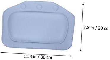 Doitool 6 מחשבים לחתחת כרית רחצה אמבטיה אמבטיה ארגונומית הקלה בהקלה אחורה גב אחורי מניח כריות כריות יניקה כתף מנוחה