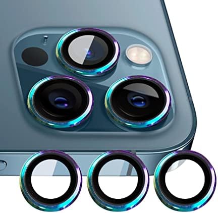 תואם ל- iPhone 13 Pro Max/iPhone 13 Pro Pro Protector Protector Blue, Apple iPhone 13 Pro Camera Camer