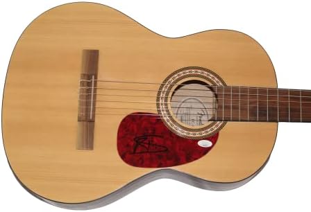 בריאן קלי חתם על חתימה בגודל מלא פנדר גיטרה אקוסטית עם אימות ג 'יימס ספנס ג' יי. אס. איי. קואה -