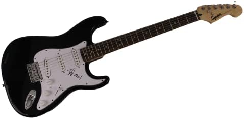 פרד דרסט חתם על חתימה בגודל מלא פנדר שחור סטראטוקסטר גיטרה חשמלית עם ג 'יימס ספנס ג' יי. אס. איי אימות-לימפ