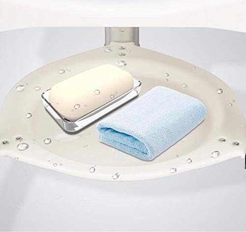 שרפרפי אמבטיה של פהון, מושבי מקלחת שרפרף עגול 360 מעלות סגסוגת אלומיניום סגסוגת אלומיניום לנשים