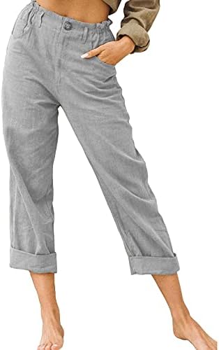 מכנסי מכנסי כותנה מכנסיים כותנה מכנסיים עליונים מכנסי טרנינג יומיומי מכנסי קיץ מכנסיים עם כיס