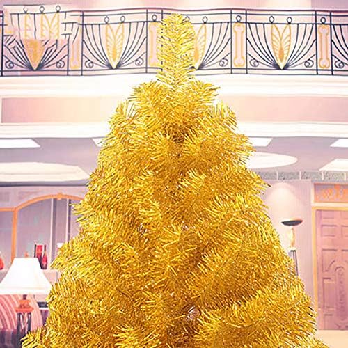 עץ חג המולד המלאכותי של 5ft פרימיום, מואר מלהב ידידותי לסביבה PVC עץ עץ אורן עץ אורן עם דוכן
