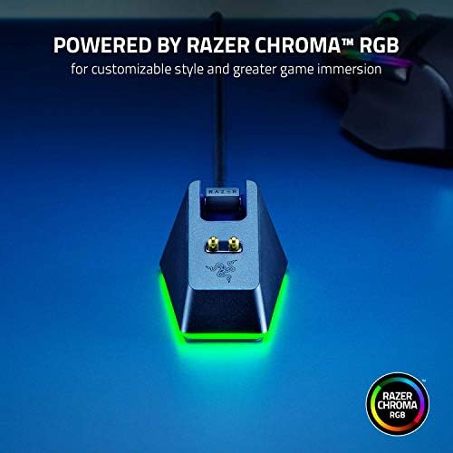 Razer Deathadder v2 Pro Gaming Mouse + עכבר חינם טעינה עגינת עגינה כרומה משחק עכבר