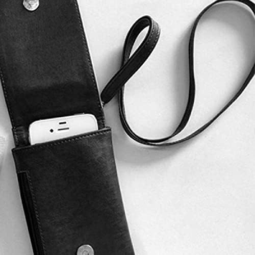 שאולין קונג פו תרבות סינית תבנית טלפון ארנק תלייה כיס נייד כיס שחור