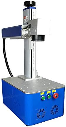 מכונת סימון לייזר סיבים משולבים 30 וואט עם לייזר Raycus, FDA