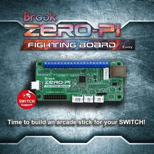 Brook Zero -Pi לוחמי קרב גרסה קלה - תואם למתג/ PS3/ PS2/ PS/ PC/ PC/ אמולטור למשחקי רטרו לכותרת