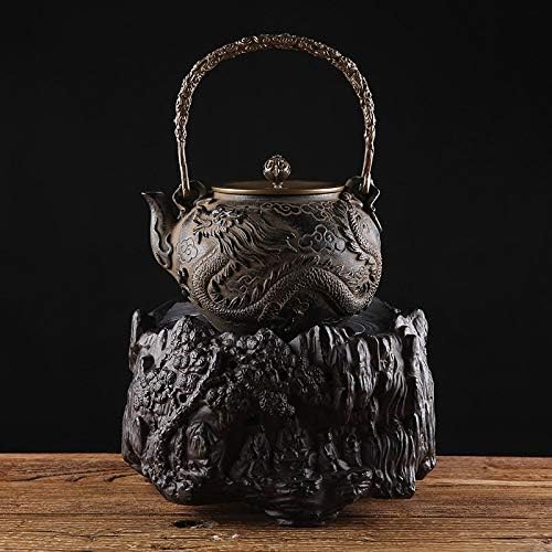 קומקום ברזל dbzch, סיר תה יצוק סט תה יפן יפן קומקום טטסובין קומקום תנור כלי שתייה קונגפו כלים