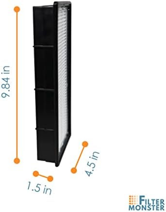 מסנן-מפלצת אמיתי הפה החלפת מסנן תואם עם הוניוול מטהר אוויר מסנן ג 1 עבור מודלים 16200, חה-ט-011, חה-ט-080,